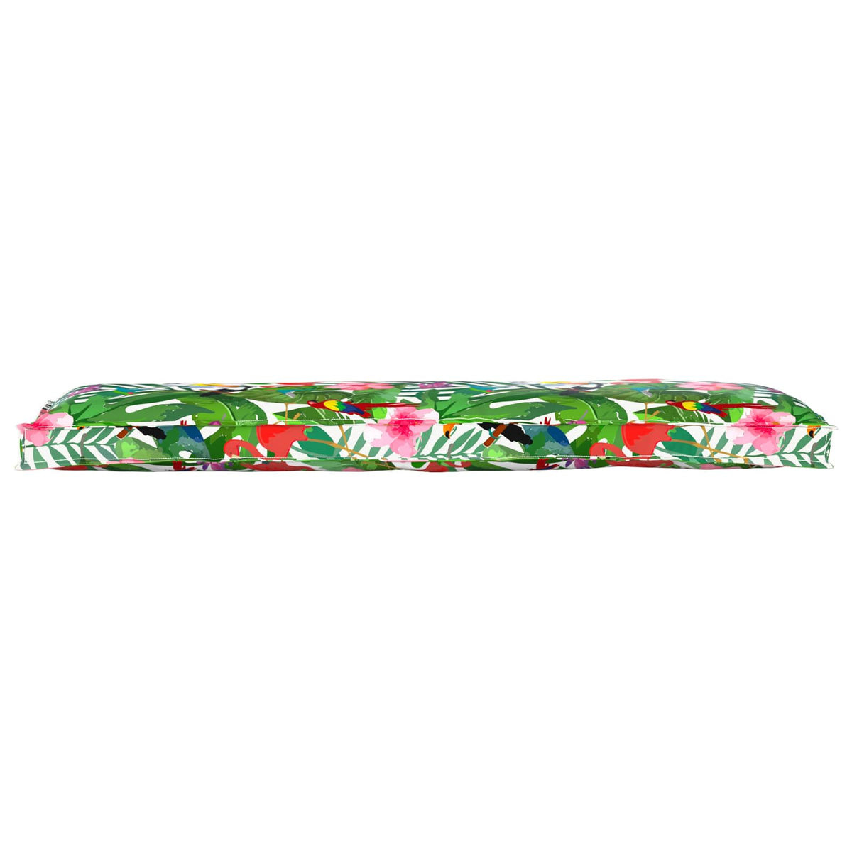 VidaXL Palettenkissen-Set 2-tlg. Tropischer Dschungel 150 x 40 x 8 cm