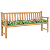 VidaXL Palettenkissen-Set 2-tlg. Tropischer Dschungel 180 x 40 x 8 cm