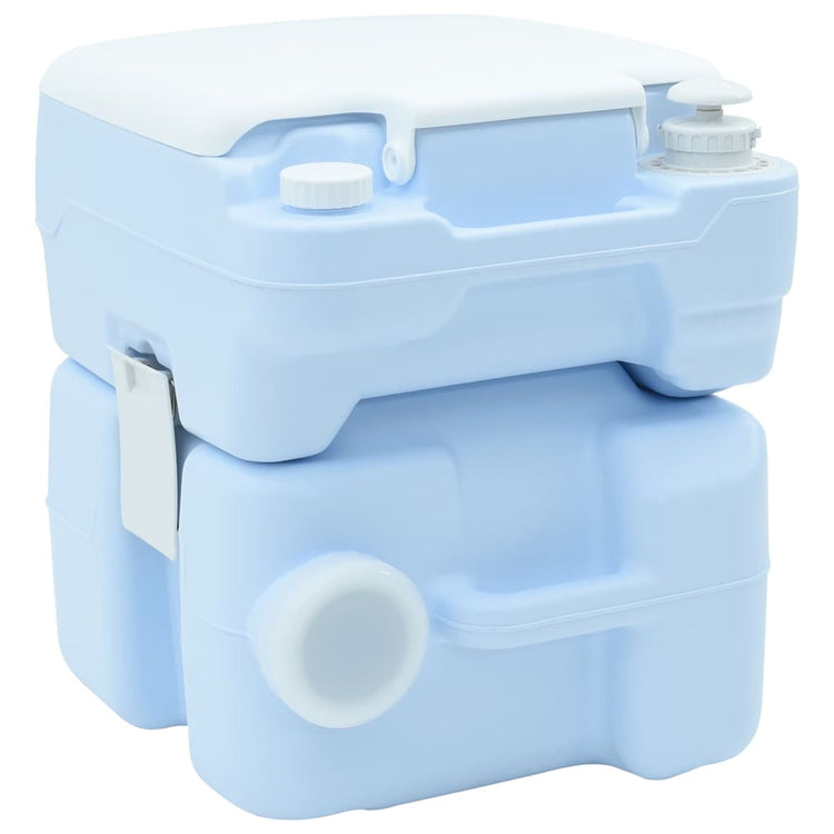 VidaXL Campingtoilette Blau 41,5 x 36,5 x 42 cm