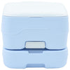 Vidaxl Campingtoilette Hellblau und Weiß 41,5 x 36,5 x 30 cm Polyethylen