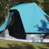 Vidaxx Familien-Tipi-Zelt Tipi mit Dach Blau 466 x 310 x 240 cm