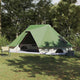 Vidaxx Familien-Tipi-Zelt Tipi mit Dach grün 680 x 430 x 270 cm