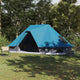 Vidaxx Familien-Tipi-Zelt Tipi mit Dach Blau 680 x 430 x 270 cm