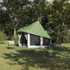 Vidaxx Familien-Tipi-Zelt Tipi mit Gründach 404 x 370 x 270 cm