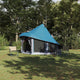 Vidaxx Familien-Tipi-Zelt Tipi mit Dach Blau 404 x 370 x 270 cm
