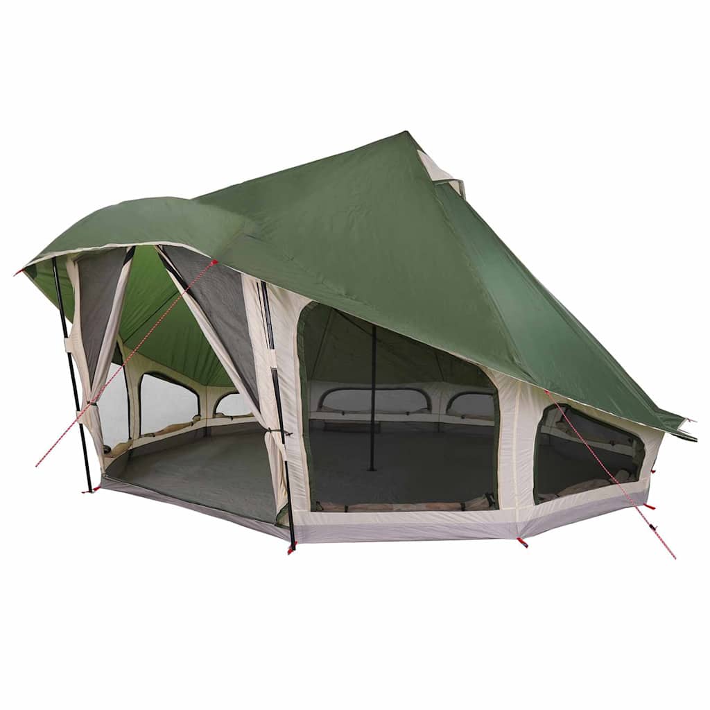 Vidaxx Familien-Tipi-Zelt Tipi mit Gründach 508 x 470 x 300 cm