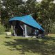 Vidaxx Familien-Tipi-Zelt Tipi Blau und Grau 508 x 470 x 300 cm