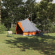 Vidaxx Family Tipi Zelt Tipi Grau und Orange 400 x 346 x 250 cm