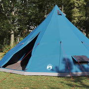 Vidaxx Familien-Tipi-Zelt Tipi Blau und Grau 560 x 560 x 300 cm - afbeelding 3