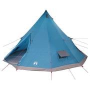 Vidaxx Familien-Tipi-Zelt Tipi Blau und Grau 560 x 560 x 300 cm - afbeelding 2