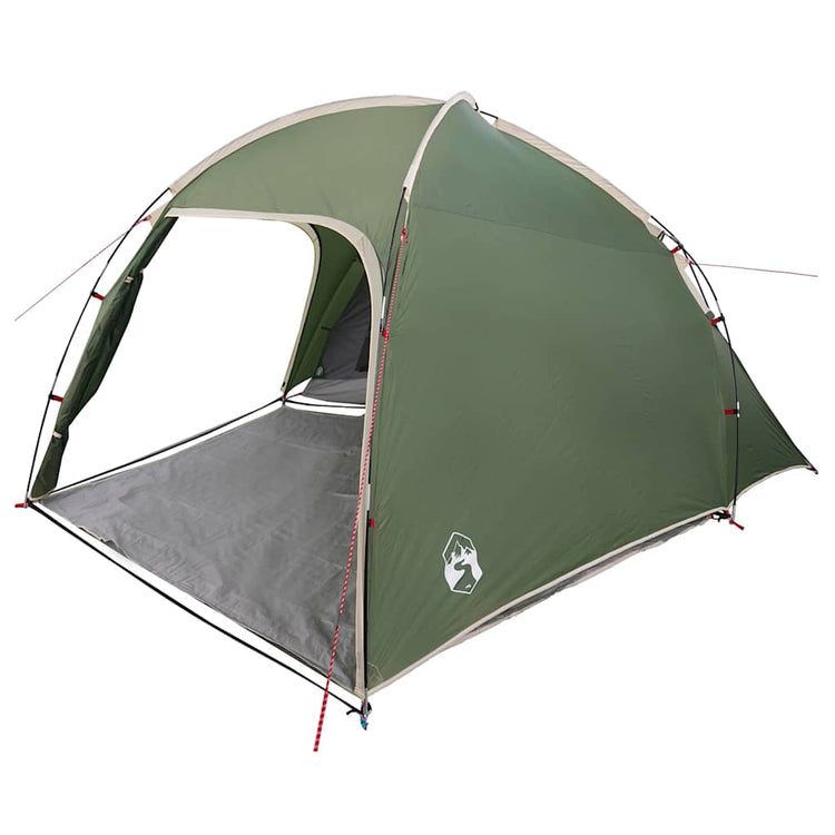 Vidaxx Zelthaus grün 370 x 230 x 185 cm Polyester und Fiberglas