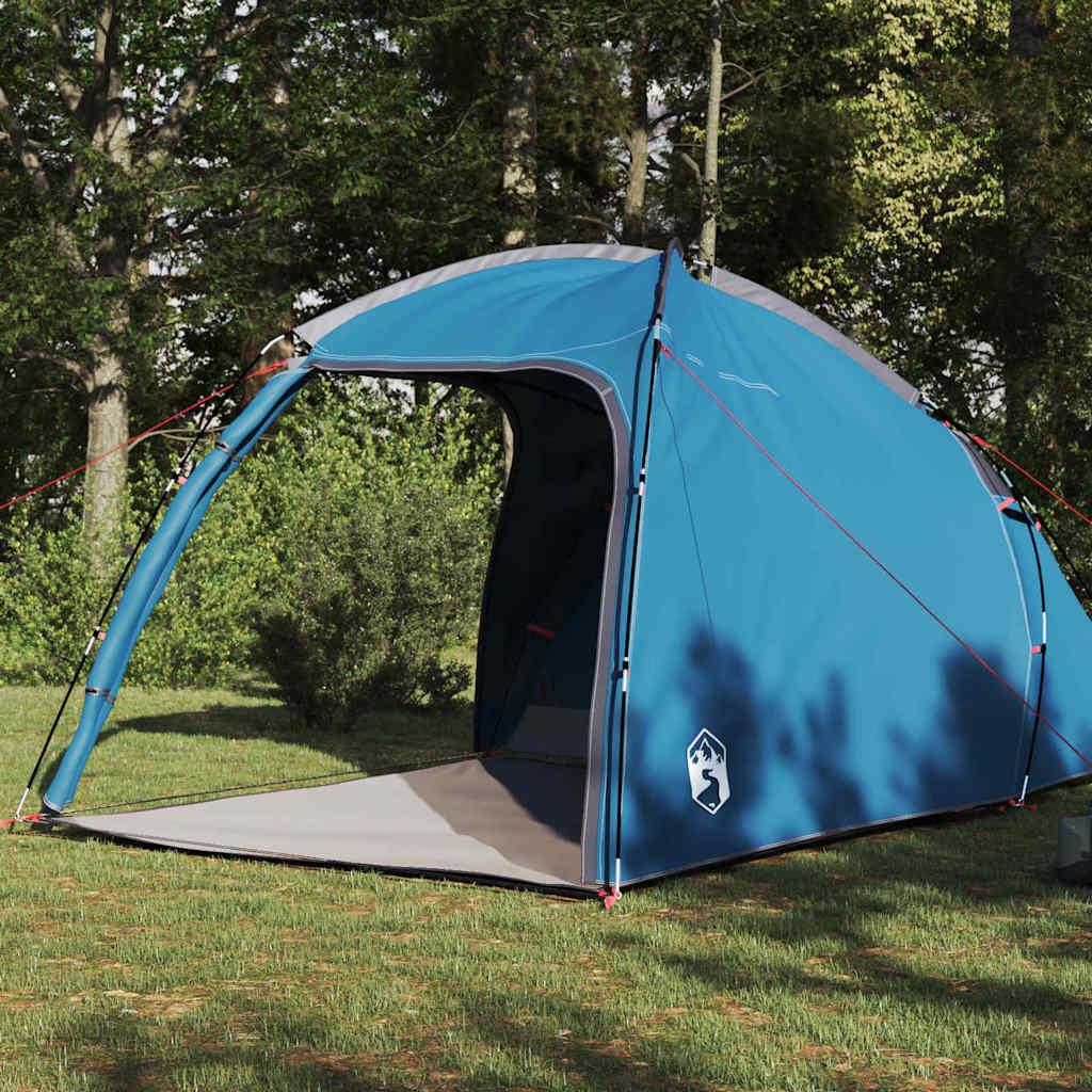 Vidaxx Zelthaus blau 370 x 230 x 185 cm Polyester und Fiberglas