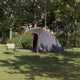 Vidaxx Zelt grau und orange 370 x 230 x 185 cm Polyester und Fiberglas