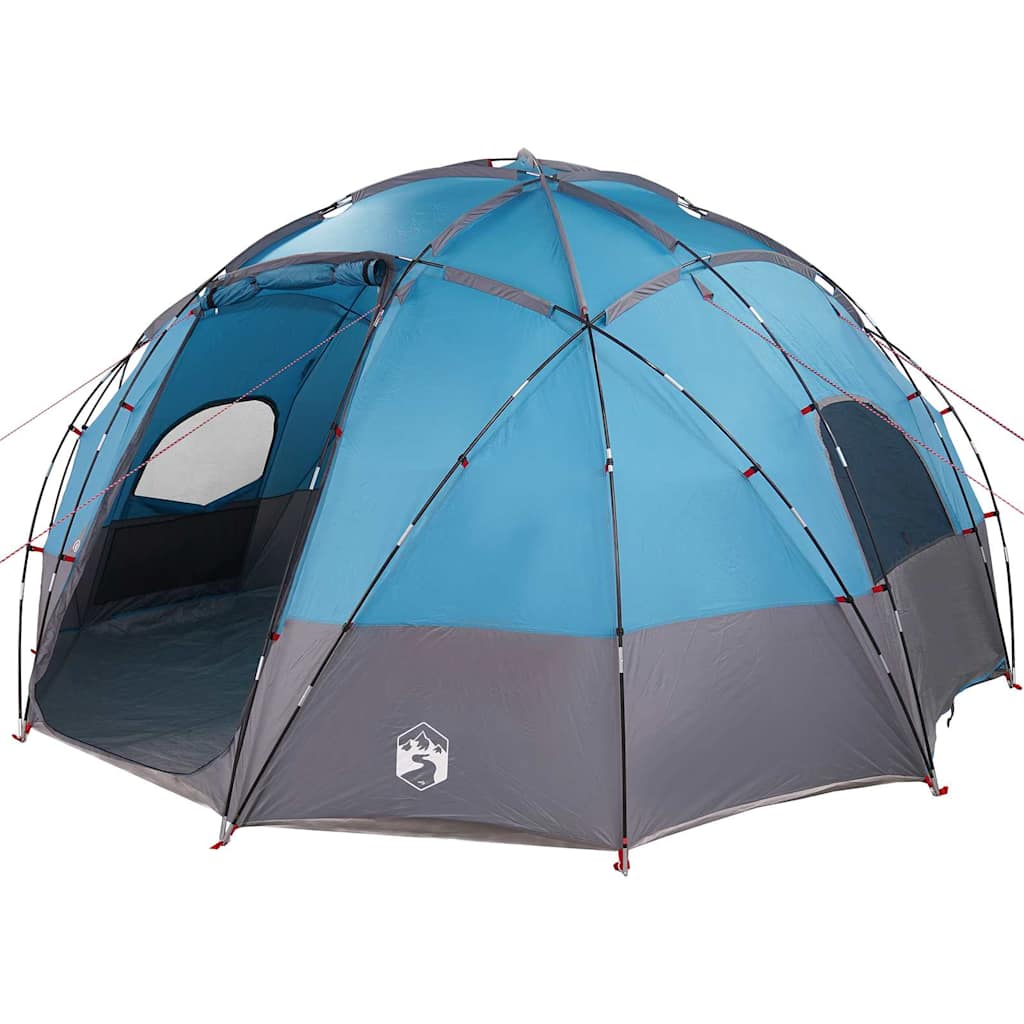 VidaXL Campingzelt mit Dach blau 475 x 475 x 235 cm Polyester
