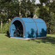 VidaXL Fahrradzelt mit Dach mit Stauraum Blau 256 x 222 x 182 cm