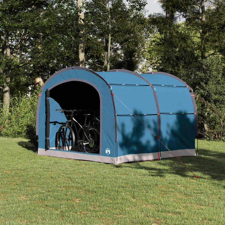 Vidaxx Zelt mit Dach mit Stauraum, blau, 268 x 240 x 191 cm, Polyester