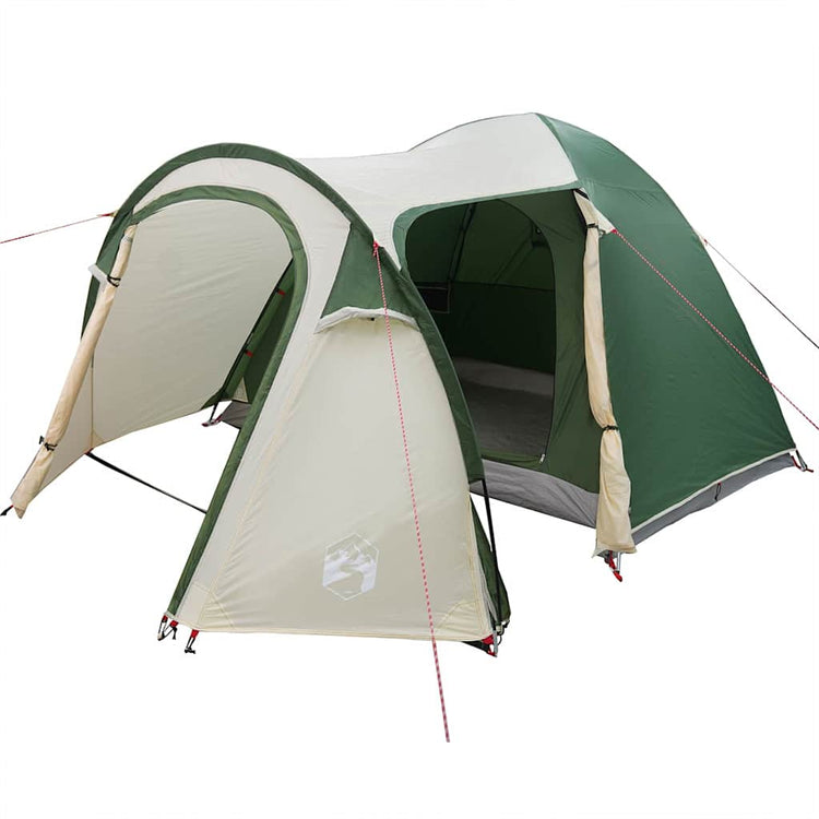 Vidaxx Kuppelzelt Kuppel mit Dach mit Stauraum Grün 384 x 254 x 170 cm
