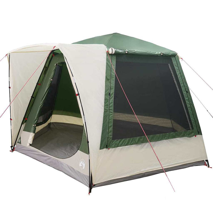 VidaXL Campingzelthaus mit Dach grün 420 x 420 x 227 cm Polyester