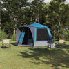 VidaXL Campingzelthaus mit Dach blau 420 x 420 x 227 cm Polyester