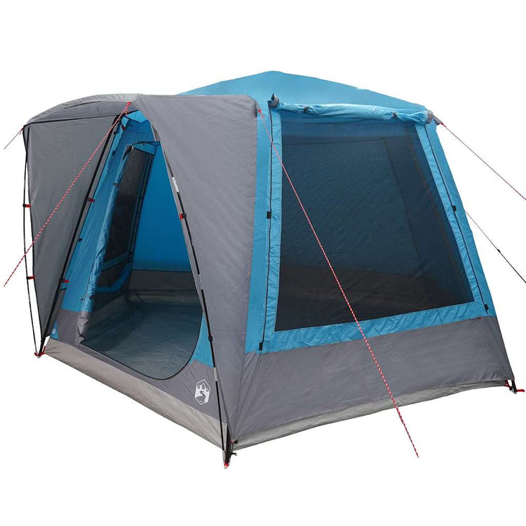 VidaXL Campingzelthaus mit Dach blau 420 x 420 x 227 cm Polyester