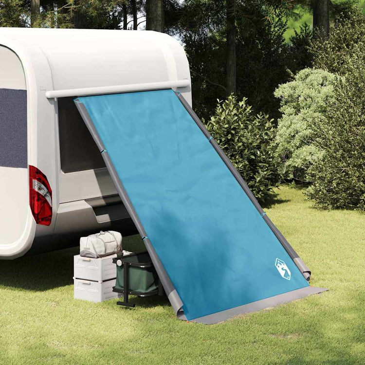 Vidaxx Heckklappenzelt mit Dach blau 190 x 150 x 185 cm Taft