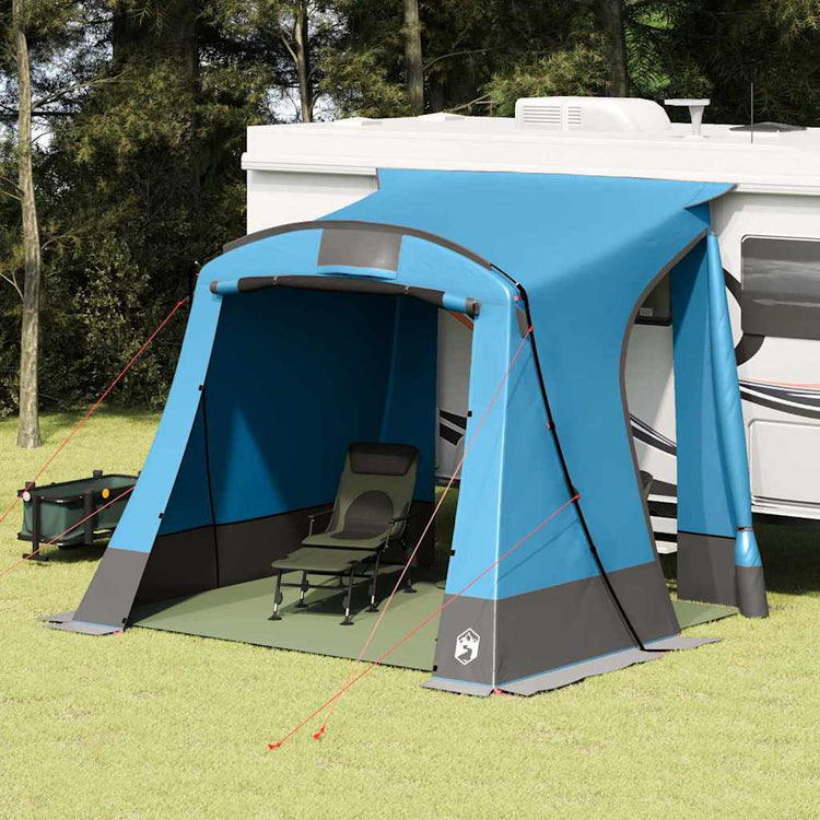 Vidaxx Heckklappenzelt mit Dach blau 285 x 255 x 245 cm Taft