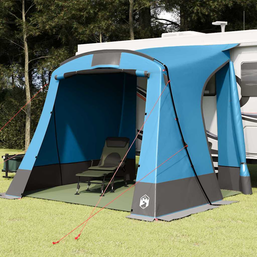 Vidaxx Heckklappenzelt mit Dach blau 285 x 255 x 245 cm Taft