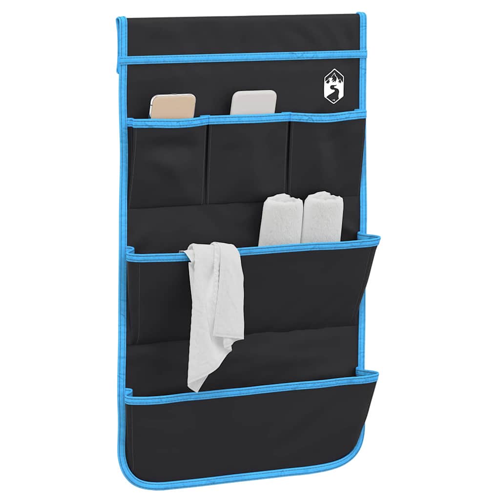 VidaXL Aufbewahrungstasche mit Stauraum Schwarz 66 x 40 cm Oxford