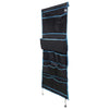 VidaXL Aufbewahrungstasche mit Stauraum Schwarz und Blau 161 x 58,5 cm Oxford