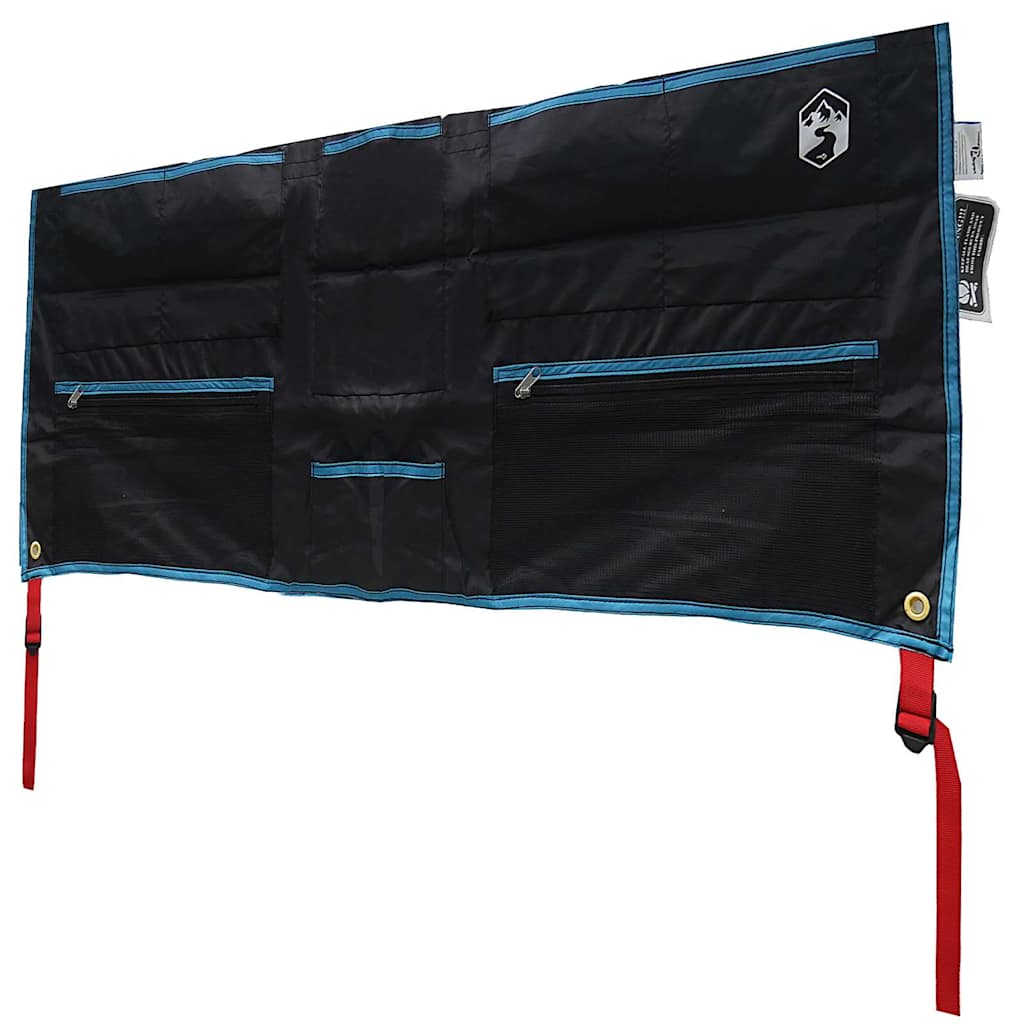 VidaXL Aufbewahrungstasche mit Stauraum Schwarz und Blau 98 x 47 cm Oxford