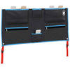 VidaXL Aufbewahrungstasche mit Stauraum Schwarz und Blau 98 x 47 cm Oxford