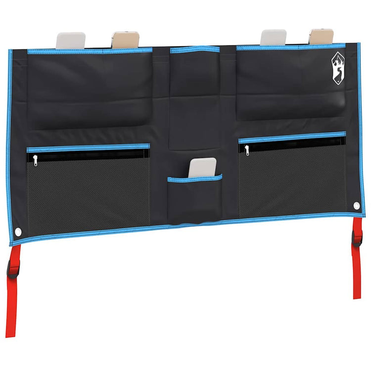 VidaXL Aufbewahrungstasche mit Stauraum Schwarz und Blau 98 x 47 cm Oxford