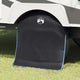 Vidaxl Radkappe schwarz und blau 108 x 76 cm Oxford