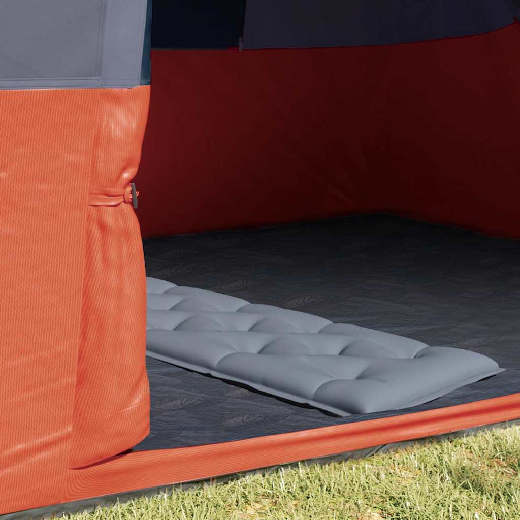 VidaXL Innenzelt mit Dach grau und orange 280 x 220 x 176 cm Taft
