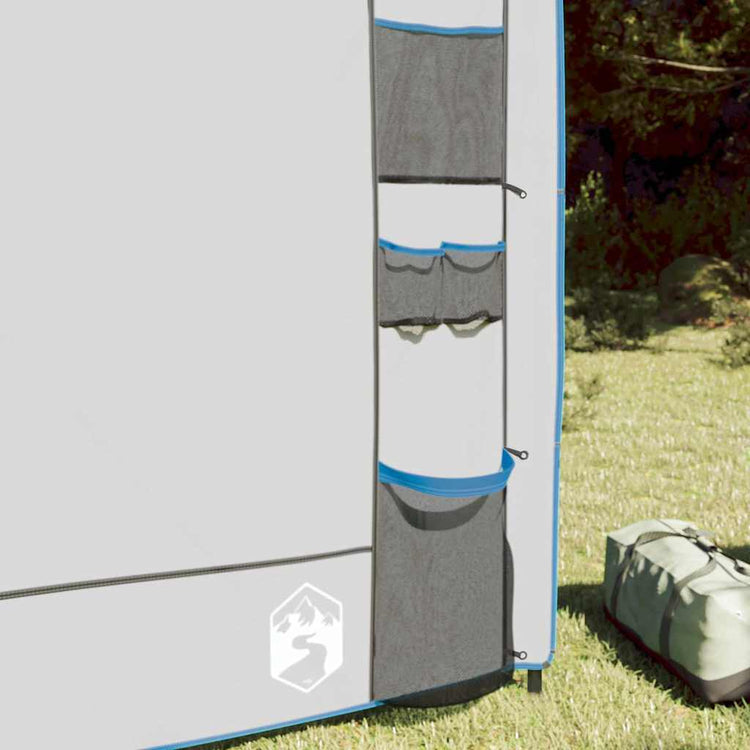 Vidaxx Hängezelt-Organizer grau und blau 320 x 182 cm Oxford