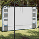 Vidaxx Hängezelt-Organizer grau und blau 320 x 182 cm Oxford