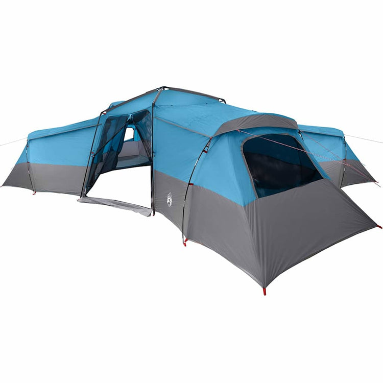 Vidaxx Familienzelt mit Dach mit Stauraum blau 833 x 585 x 216 cm Taft