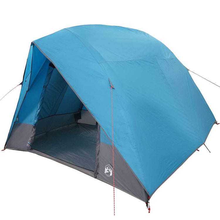VidaXL Campingzelt mit Dach mit Stauraum blau 320 x 275 x 190 cm Taft