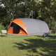 Vidaxx Tunnelzelt mit Dach grau und orange 500 x 348 x 200 cm Taft