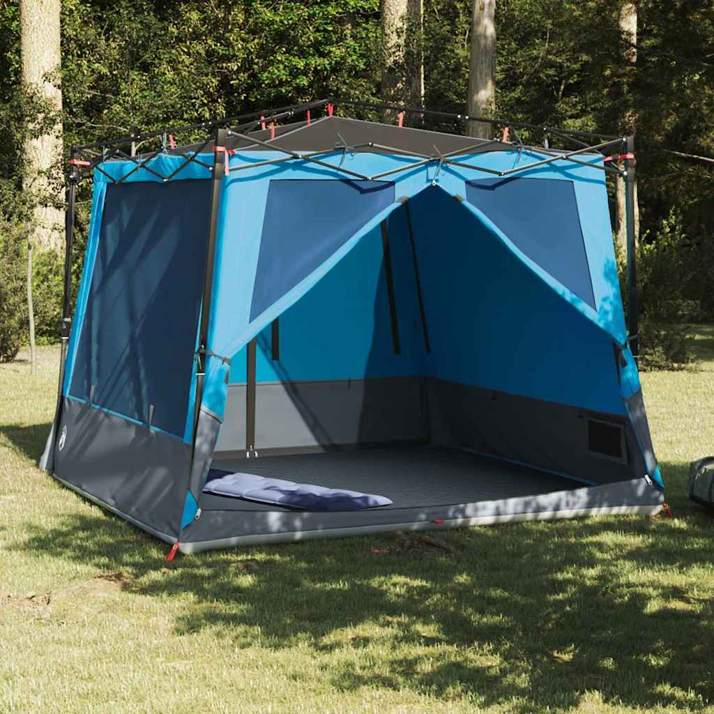 VidaXL Innenzelt mit Dach mit Stauraum blau 291 x 291 x 240 cm Taft