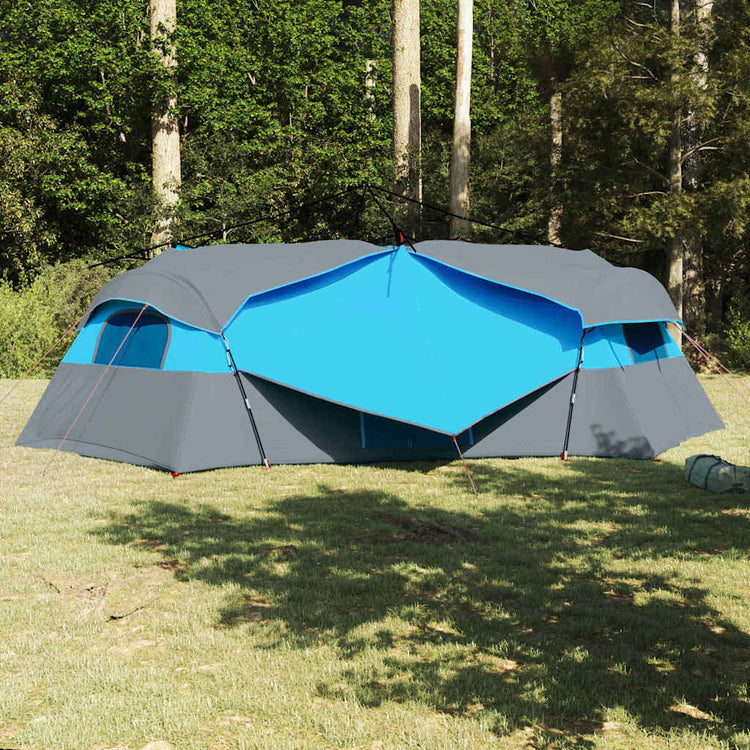 VidaXL Innenzelt mit Dach mit Stauraum blau 520 x 520 x 190 cm Taft