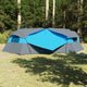 VidaXL Innenzelt mit Dach mit Stauraum blau 520 x 520 x 190 cm Taft