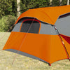 VidaXL Innenzelt mit Dach grau und orange 520 x 520 x 190 cm Taft