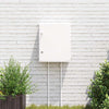 Vidaxxl Steuerkasten grau 47 x 20 x 60 cm ABS-Kunststoff
