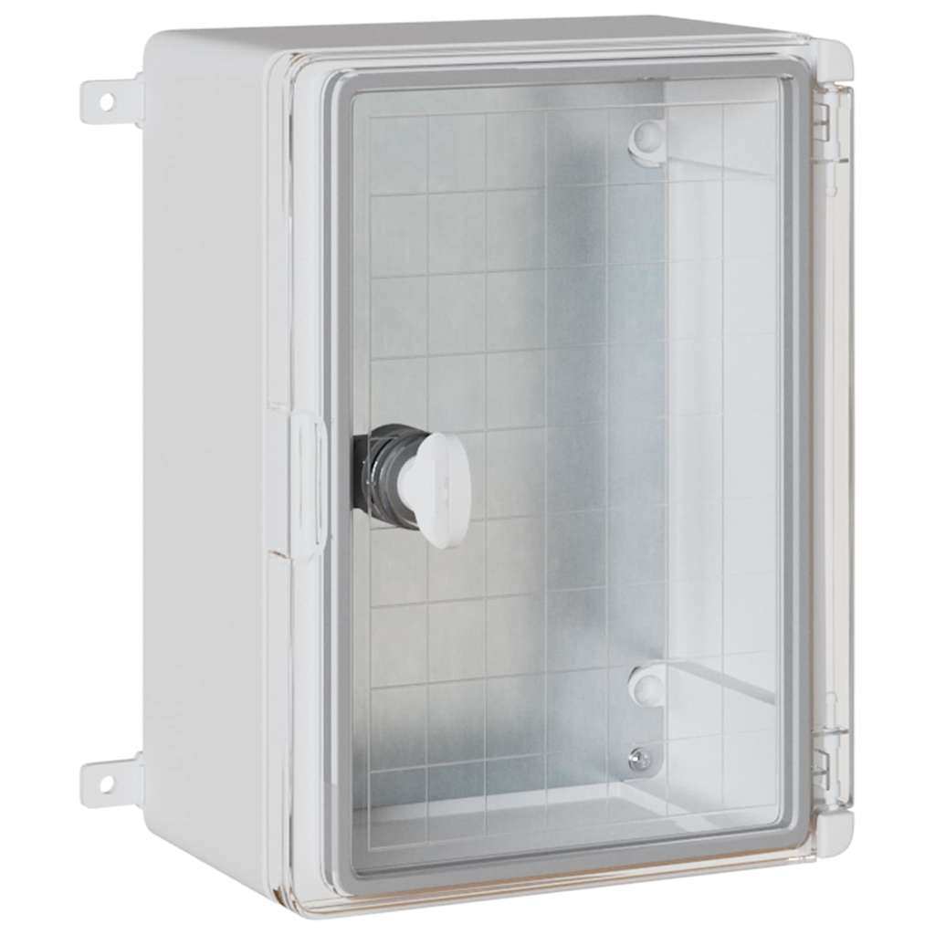 Vidaxxl Steuerkasten grau 47 x 20 x 60 cm ABS-Kunststoff