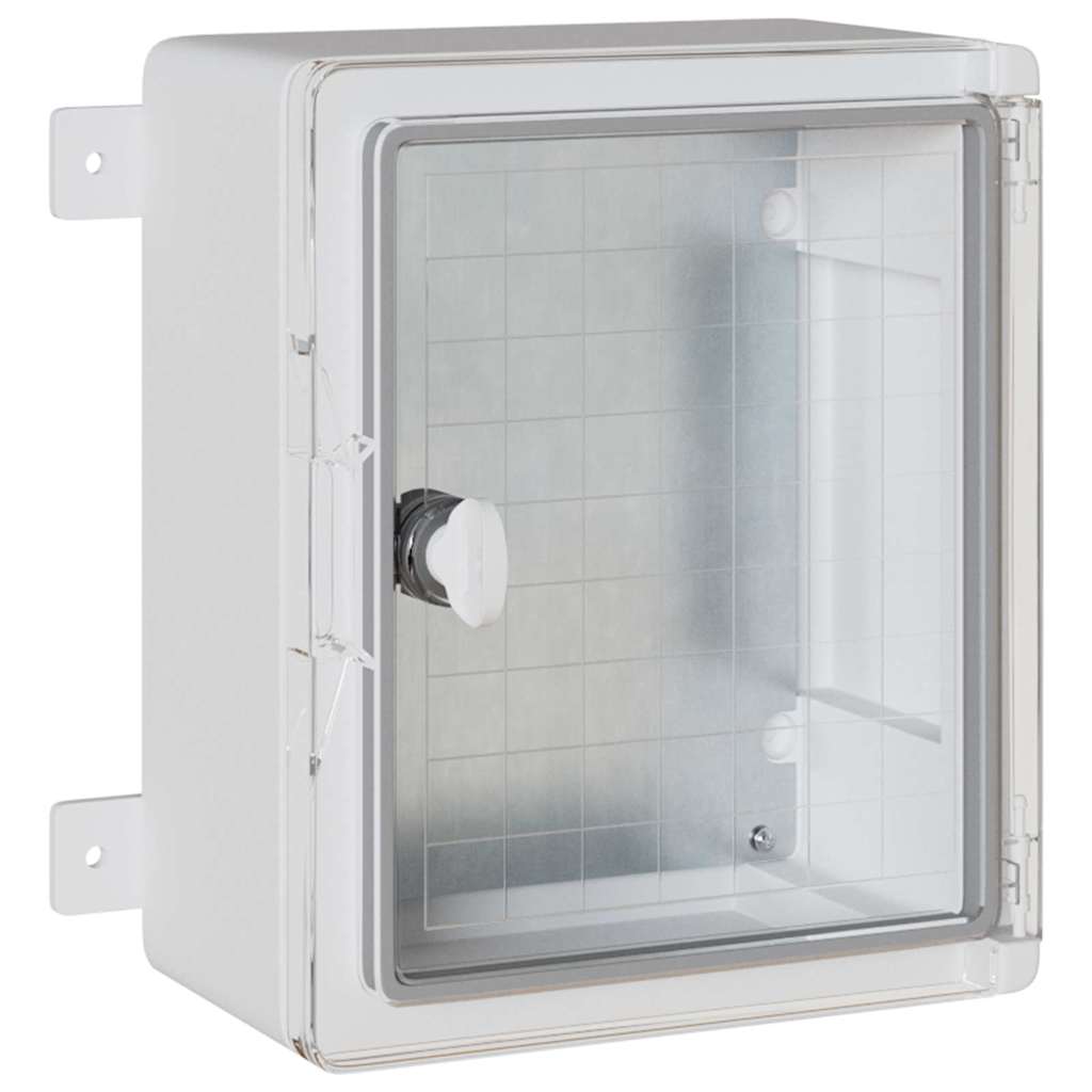 Vidaxxl Steuerkasten grau 47 x 20 x 60 cm ABS-Kunststoff