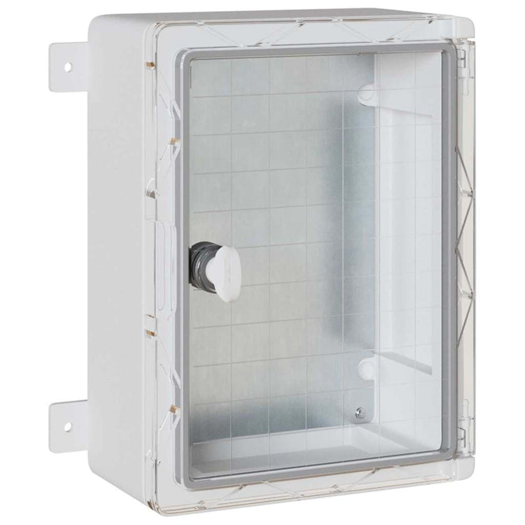 Vidaxxl Steuerkasten grau 47 x 20 x 60 cm ABS-Kunststoff