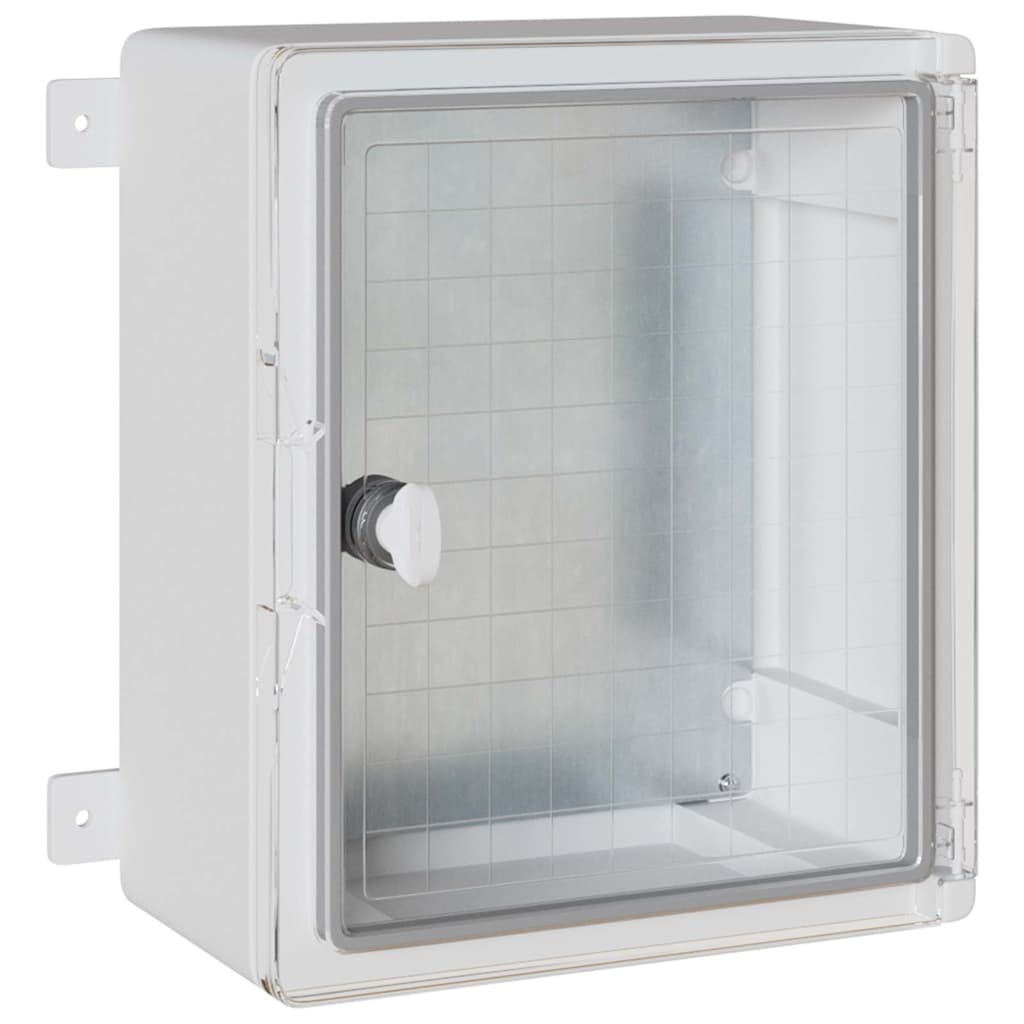 Vidaxxl Steuerkasten grau 30 x 16,5 x 35 cm ABS-Kunststoff
