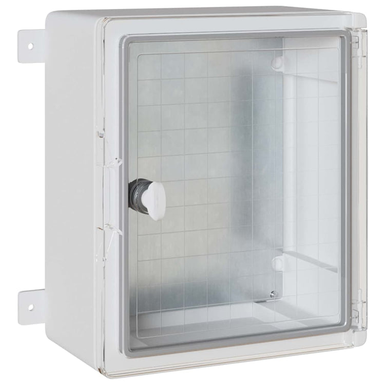 Vidaxxl Steuerkasten grau 30 x 16,5 x 35 cm ABS-Kunststoff