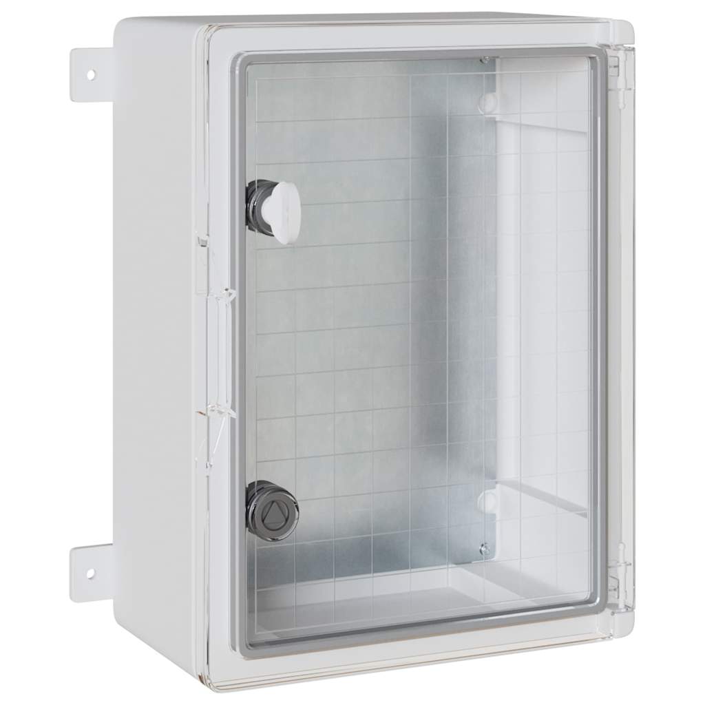 Vidaxxl Steuerkasten grau 30 x 16,5 x 40 cm ABS-Kunststoff
